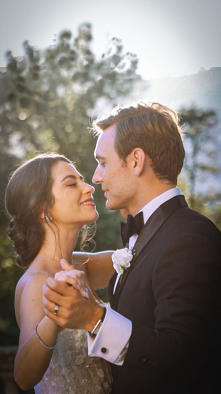 wedding video villa durazzo christina reed