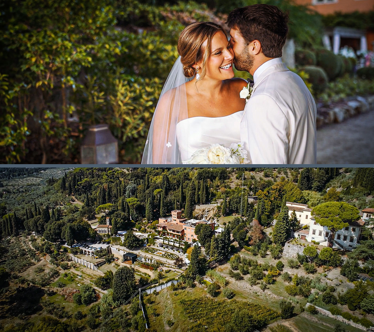 wedding video tuscany villa fontanelle matt callie