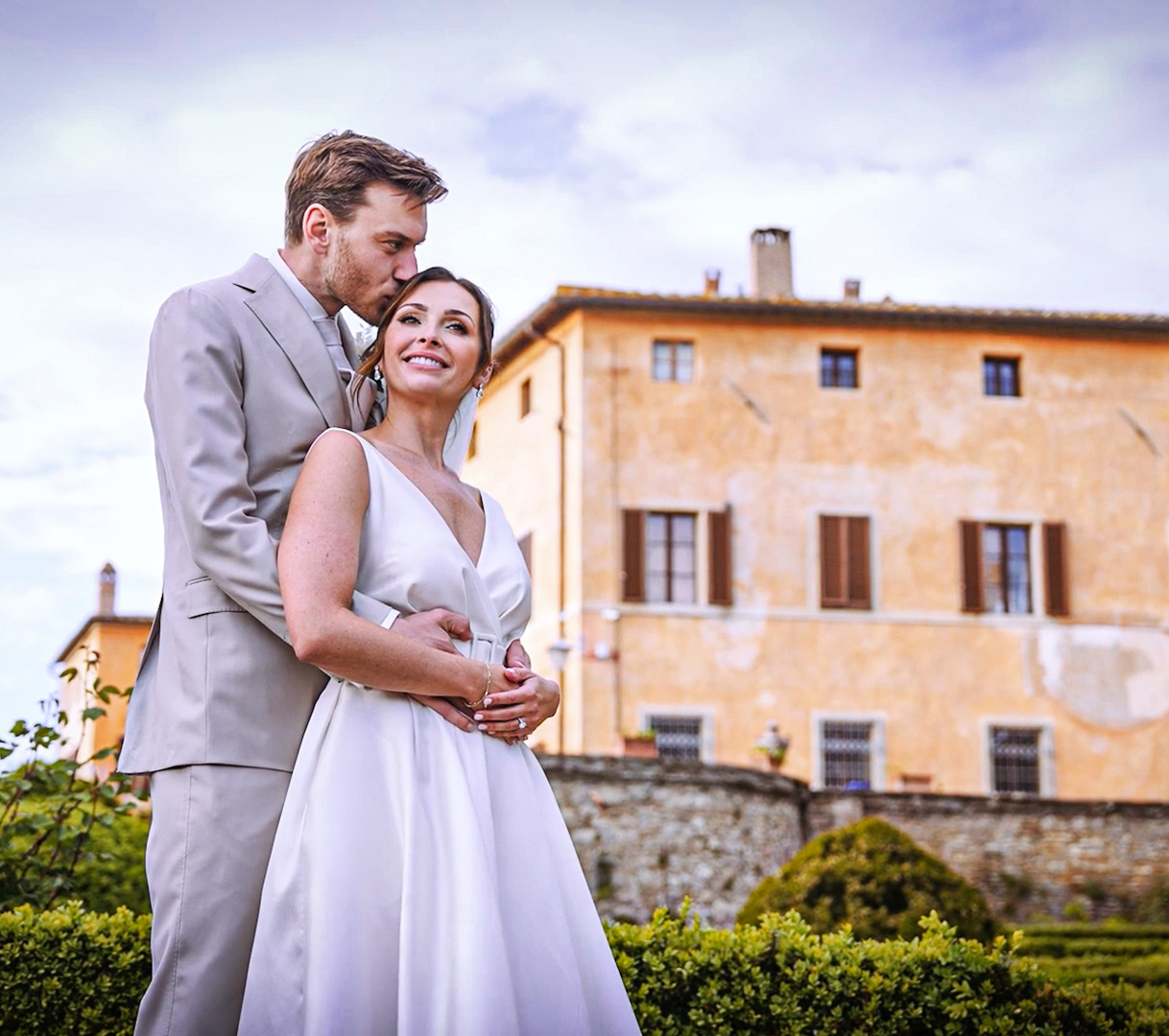 wedding video villa catignano tuscany siena brooke sander