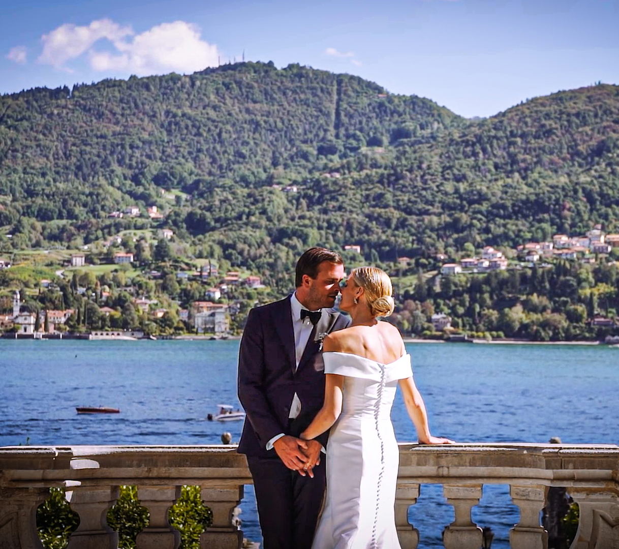 wedding video lake como lido lenno villa carlotta