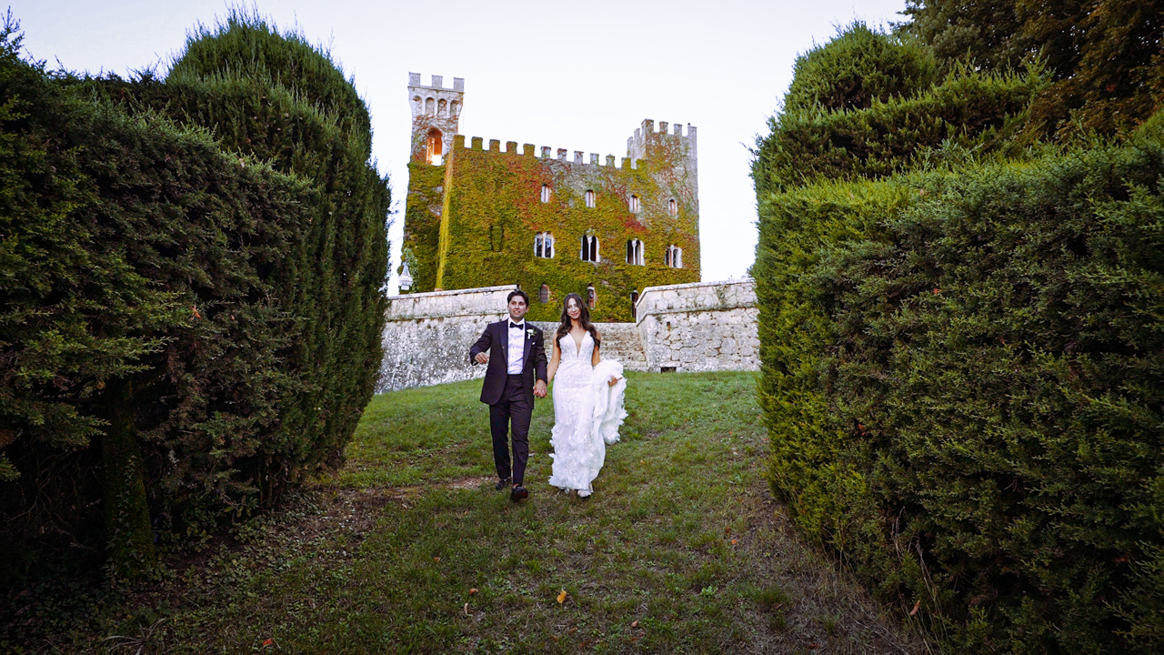 wedding video castello celsa tuscany siena josh hailey