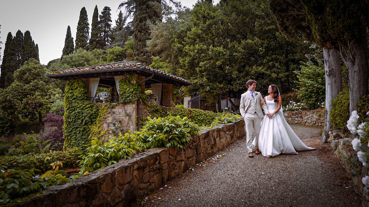 wedding video kristen noah villa fontanelle florence tuscany