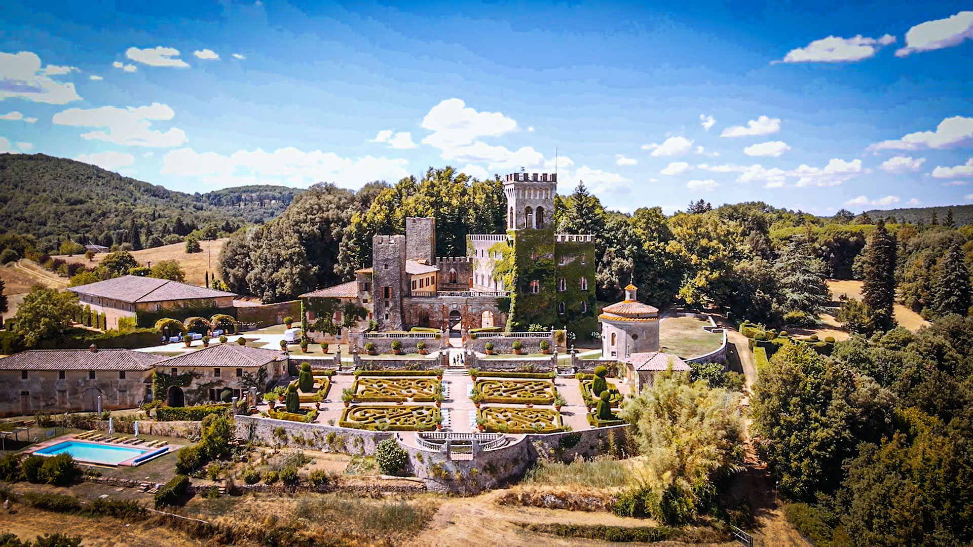 Wedding Castello Celsa Tuscany Geoff Kaylee