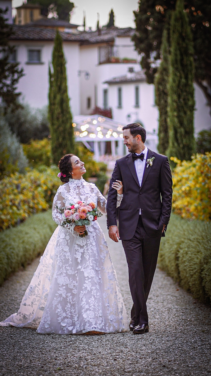 wedding video dimora ghirlandaio tuscany florence eric elizabeth
