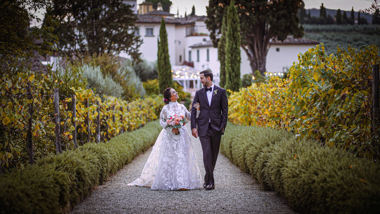 wedding video dimora ghirlandaio tuscany florence eric elizabeth