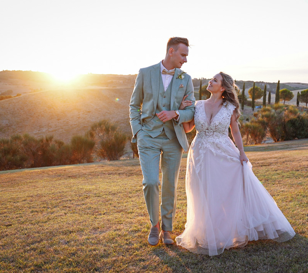 wedding video tuscany agriturismo rigo siena chrissi josh