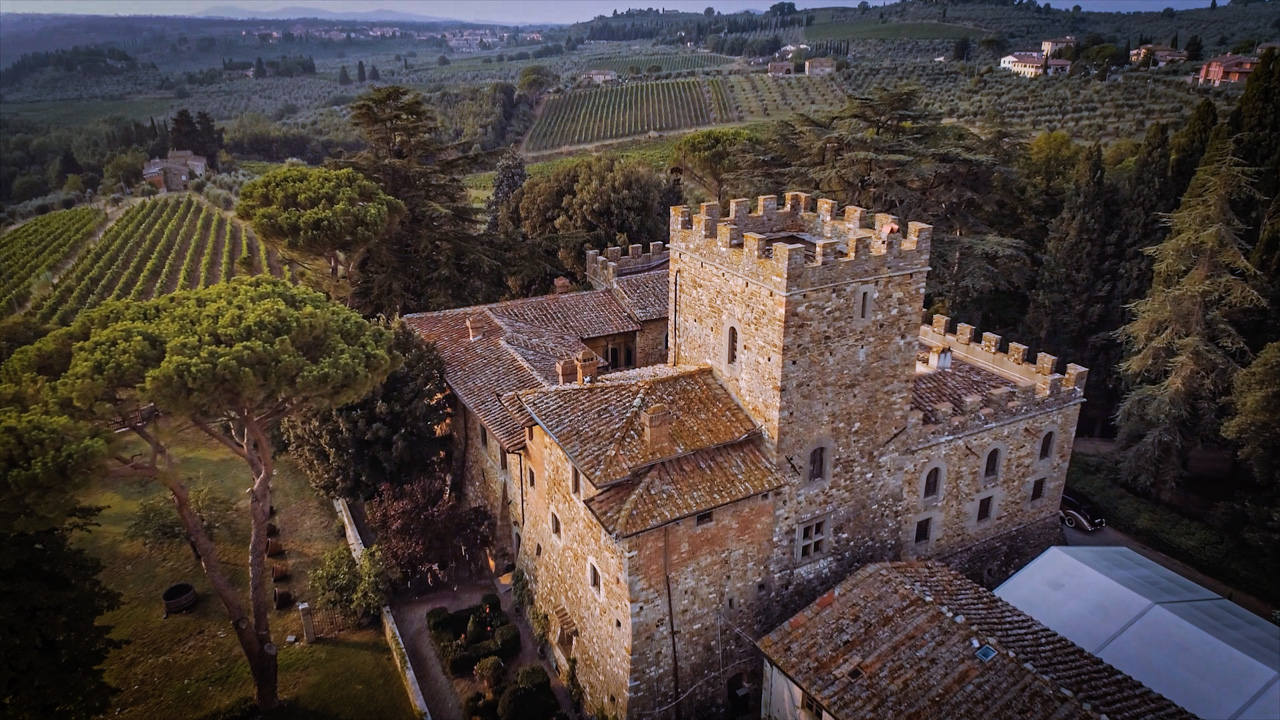 castello il palagio wedding video amin ula