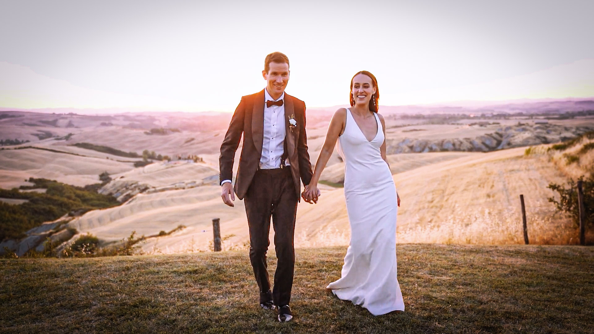wedding video lazy olive tuscany siena georgie tom