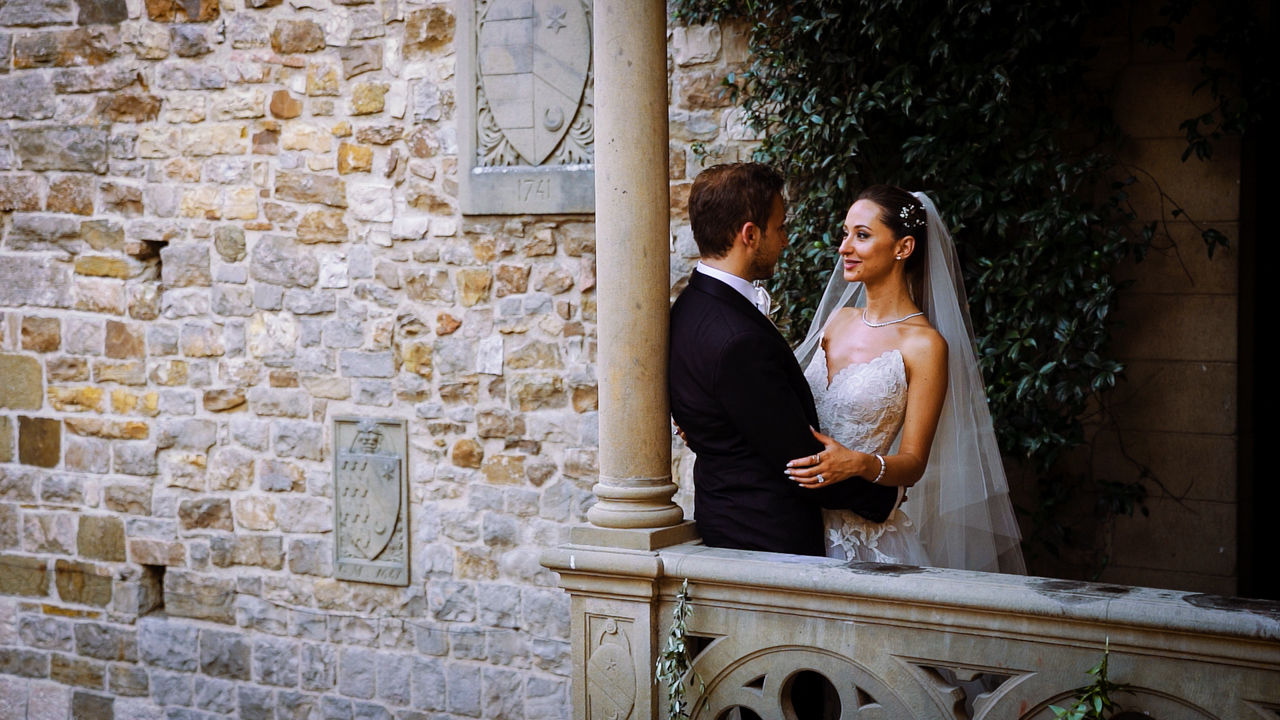 castello il palagio wedding video amin ula