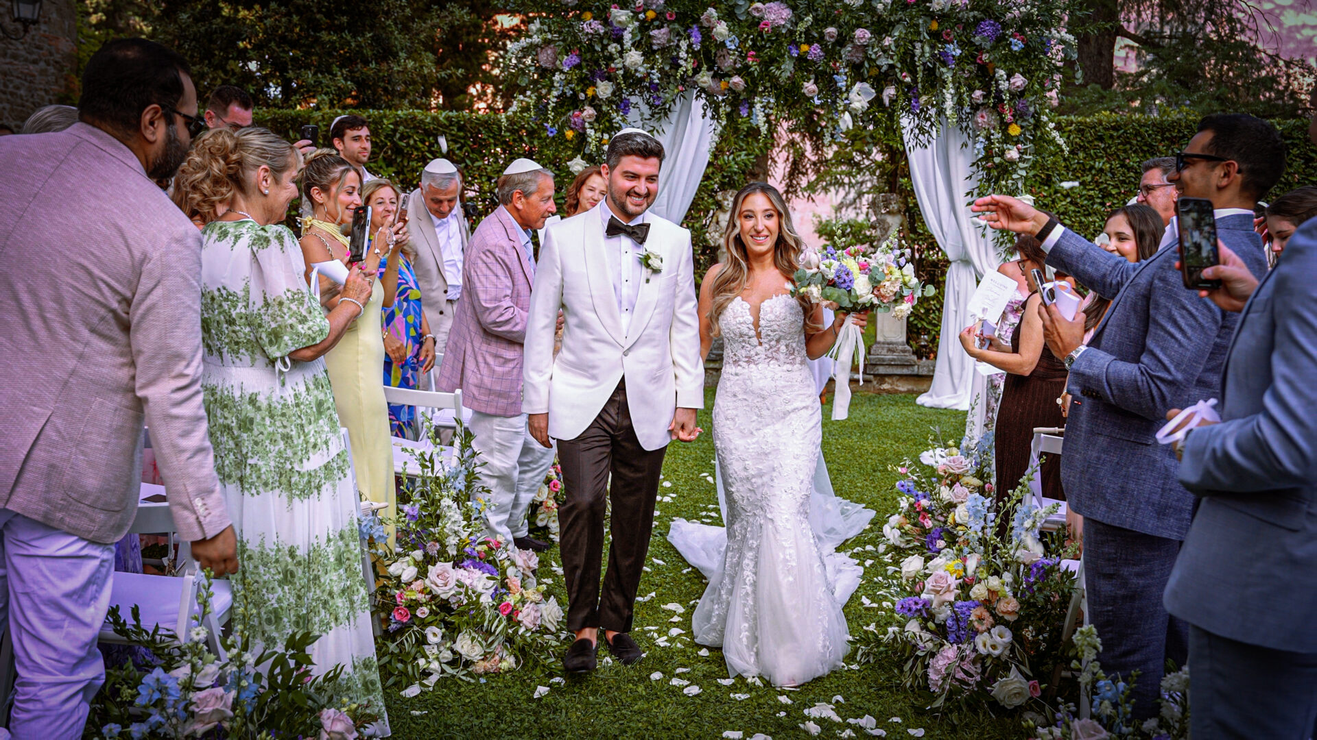 villa barberino wedding video tuscany jenna vali